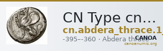 CN Type cn.abdera_thrace.1_ed.148 — CANOA