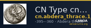 CN Type cn.abdera_thrace.1_ed.148 — CANOA
