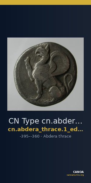 CN Type cn.abdera_thrace.1_ed.149 — CANOA