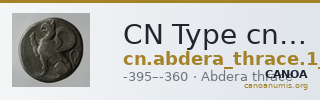 CN Type cn.abdera_thrace.1_ed.149 — CANOA