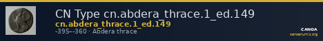 CN Type cn.abdera_thrace.1_ed.149 — CANOA