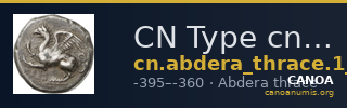 CN Type cn.abdera_thrace.1_ed.151 — CANOA