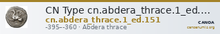 CN Type cn.abdera_thrace.1_ed.151 — CANOA