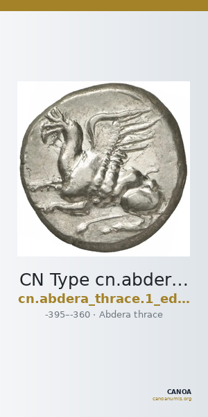 CN Type cn.abdera_thrace.1_ed.157 — CANOA