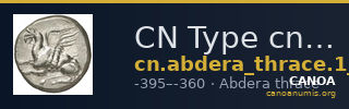 CN Type cn.abdera_thrace.1_ed.157 — CANOA