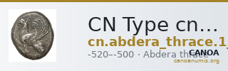 CN Type cn.abdera_thrace.1_ed.16 — CANOA