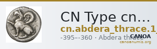 CN Type cn.abdera_thrace.1_ed.160 — CANOA