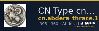 CN Type cn.abdera_thrace.1_ed.160 — CANOA