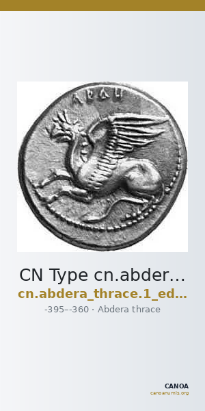 CN Type cn.abdera_thrace.1_ed.164 — CANOA