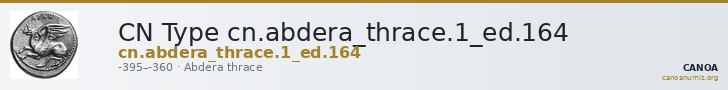 CN Type cn.abdera_thrace.1_ed.164 — CANOA