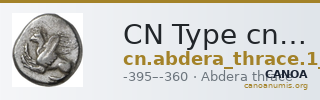 CN Type cn.abdera_thrace.1_ed.167 — CANOA