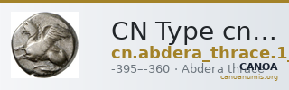 CN Type cn.abdera_thrace.1_ed.168 — CANOA