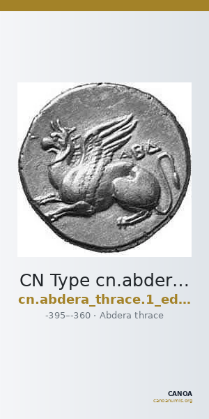 CN Type cn.abdera_thrace.1_ed.169 — CANOA