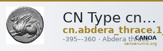 CN Type cn.abdera_thrace.1_ed.169 — CANOA