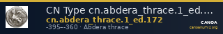 CN Type cn.abdera_thrace.1_ed.172 — CANOA