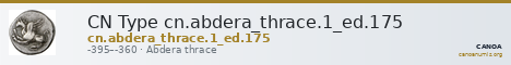 CN Type cn.abdera_thrace.1_ed.175 — CANOA