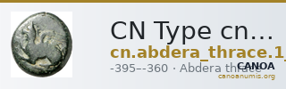 CN Type cn.abdera_thrace.1_ed.178 — CANOA