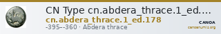 CN Type cn.abdera_thrace.1_ed.178 — CANOA