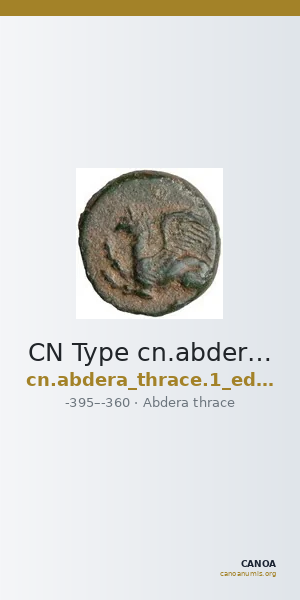 CN Type cn.abdera_thrace.1_ed.179 — CANOA