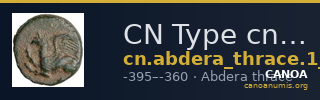 CN Type cn.abdera_thrace.1_ed.179 — CANOA