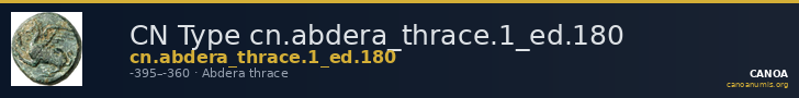 CN Type cn.abdera_thrace.1_ed.180 — CANOA