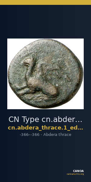 CN Type cn.abdera_thrace.1_ed.187 — CANOA