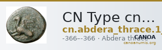 CN Type cn.abdera_thrace.1_ed.187 — CANOA