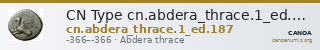 CN Type cn.abdera_thrace.1_ed.187 — CANOA