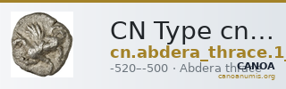 CN Type cn.abdera_thrace.1_ed.19 — CANOA