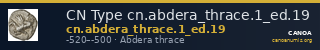 CN Type cn.abdera_thrace.1_ed.19 — CANOA
