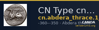 CN Type cn.abdera_thrace.1_ed.190 — CANOA