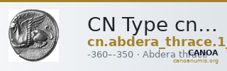 CN Type cn.abdera_thrace.1_ed.194 — CANOA
