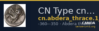 CN Type cn.abdera_thrace.1_ed.195 — CANOA