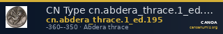 CN Type cn.abdera_thrace.1_ed.195 — CANOA