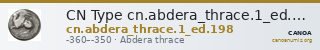 CN Type cn.abdera_thrace.1_ed.198 — CANOA