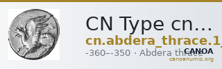 CN Type cn.abdera_thrace.1_ed.199 — CANOA