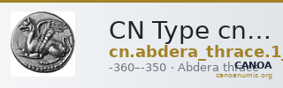 CN Type cn.abdera_thrace.1_ed.201 — CANOA