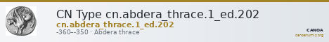 CN Type cn.abdera_thrace.1_ed.202 — CANOA