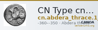 CN Type cn.abdera_thrace.1_ed.203 — CANOA
