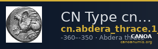 CN Type cn.abdera_thrace.1_ed.203 — CANOA
