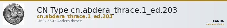 CN Type cn.abdera_thrace.1_ed.203 — CANOA