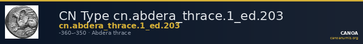 CN Type cn.abdera_thrace.1_ed.203 — CANOA