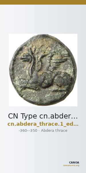 CN Type cn.abdera_thrace.1_ed.205 — CANOA