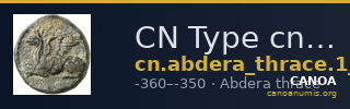 CN Type cn.abdera_thrace.1_ed.205 — CANOA