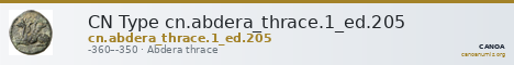 CN Type cn.abdera_thrace.1_ed.205 — CANOA
