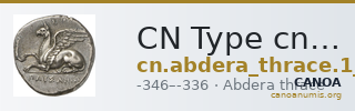 CN Type cn.abdera_thrace.1_ed.208 — CANOA