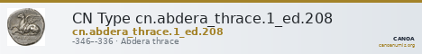 CN Type cn.abdera_thrace.1_ed.208 — CANOA