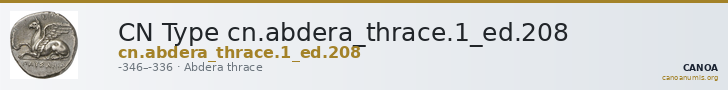 CN Type cn.abdera_thrace.1_ed.208 — CANOA