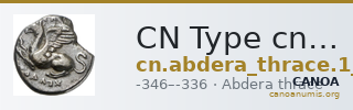 CN Type cn.abdera_thrace.1_ed.209 — CANOA