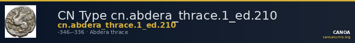 CN Type cn.abdera_thrace.1_ed.210 — CANOA